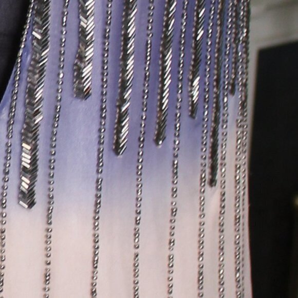 Parker dress Nordstrom Beaded Cocktail size Medium ombré - Picture 15 of 15